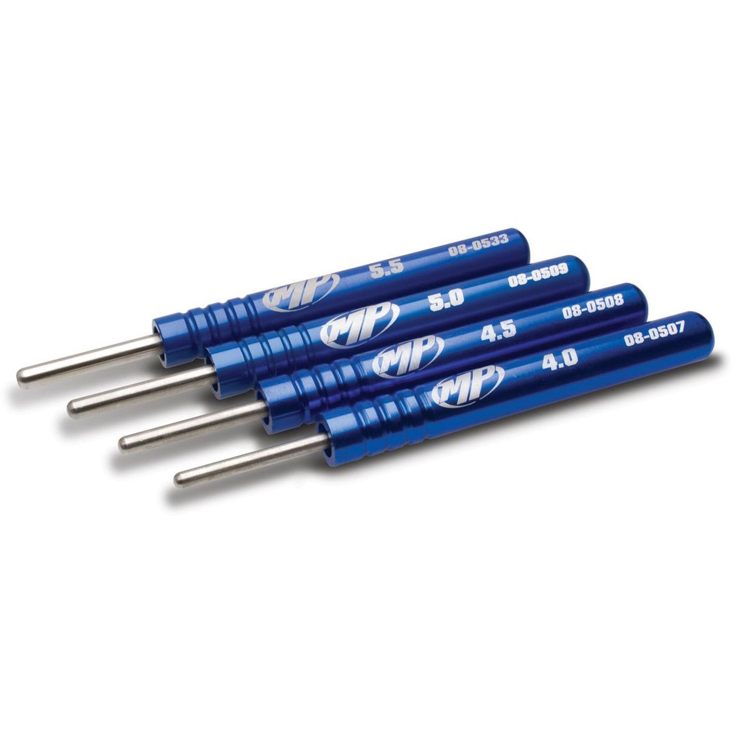 Motion Pro Valve Stem Seal Tool Set, 4pc 4, 4.5, 5 - Black - One size