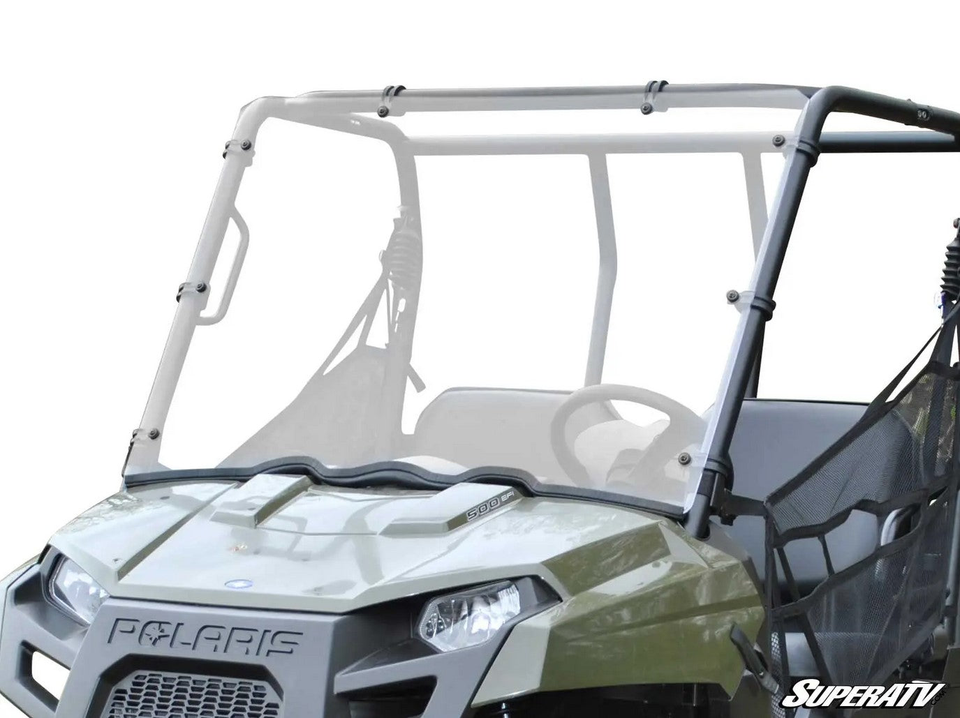 SuperATV Windscreen Polycarbonate Polaris Ranger Midsize UTV, Windshield
