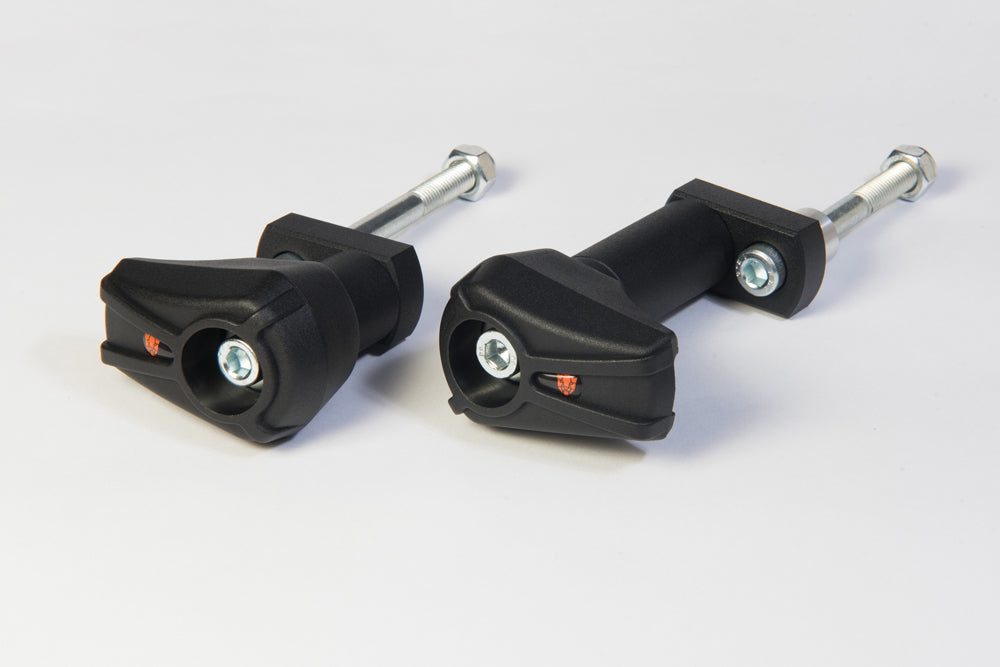 X-Pads Crash Protector set Black ZX 6 R/RR 03- 04