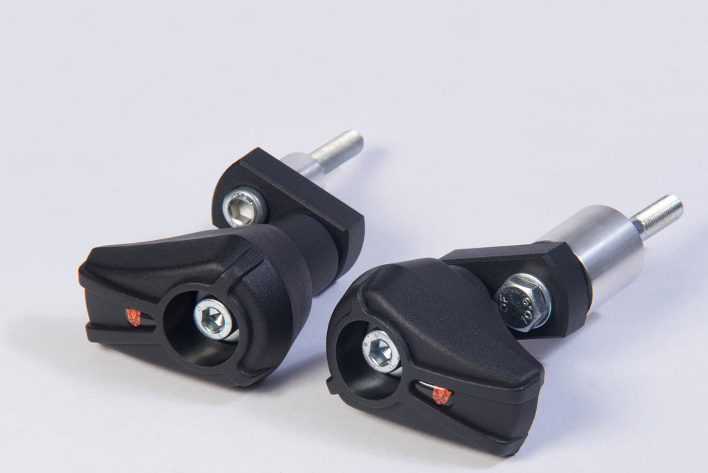 X-Pads Crash Protector set Black ZX 10 R 17-