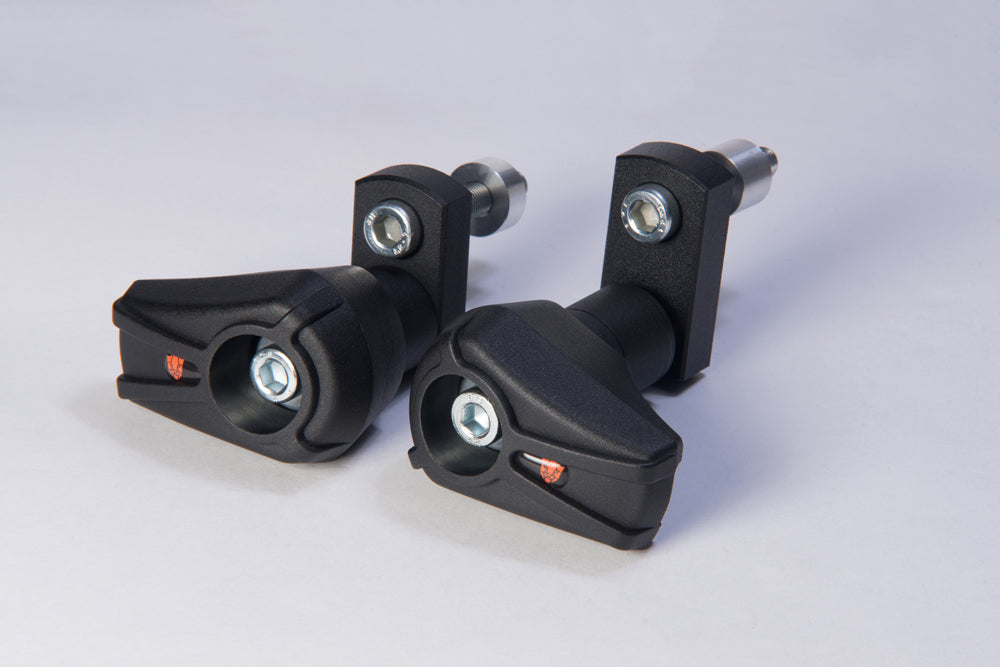 X-Pads Crash Protector set Black YZF R6 06-