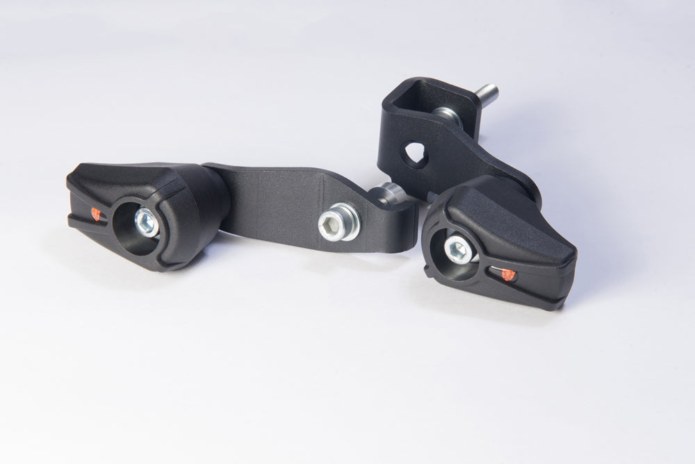 X-Pads Crash Protector set Black YZF R6 17-