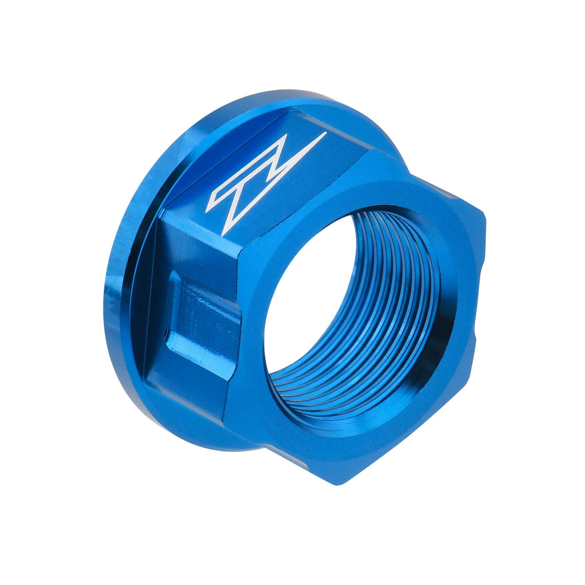 Zeta Rear axle nut M22×30-P1.5 H17 KTM/HUS 2023 Blue