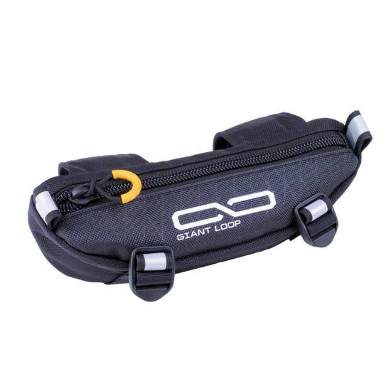 Giant Loop Zigzag Handlebar Bag 1.5L - Black - Giant Loop ZHB25-B
