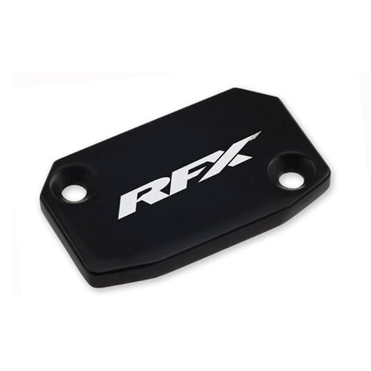 RFX Pro Front Brake and Clutch Res Cap (Black) KTM All Various 125-525 00-18 (BL52) (CL53 no H/Start)