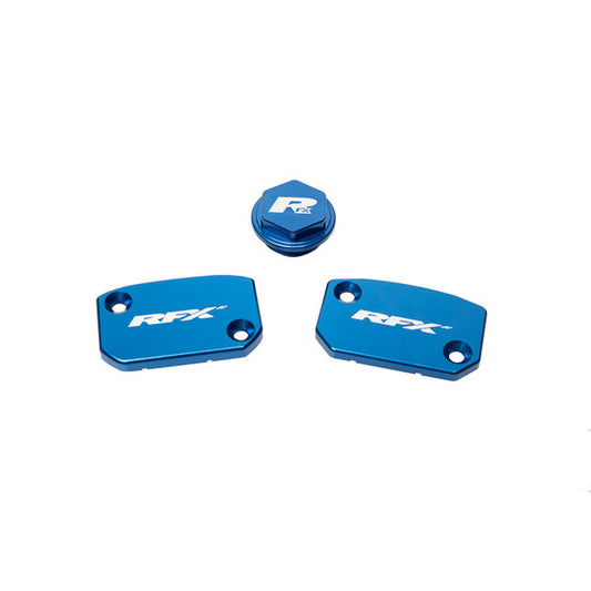 RFX Pro Res Cap Kit (Blue) Husqvarna TC/FC 14-22 (Brembo Brake and Clutch)