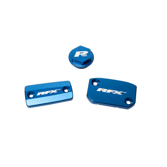 RFX Pro Res Cap Kit (Blue) Husqvarna TC/FC FE/TE 14-22 (Brembo Brake and Magura Clutch)
