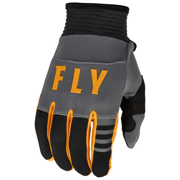Fly Racing 2023 F-16 Youth Gloves (Dark Grey/Black/Orange)