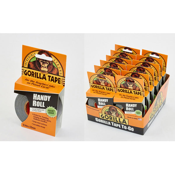 Gorilla Tape Handy Roll 9.1m x 25mm