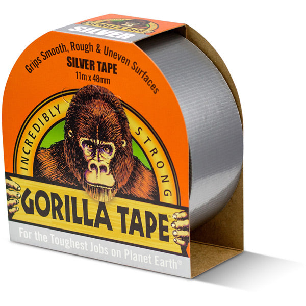 Gorilla Silver Tape 11m x 48mm 