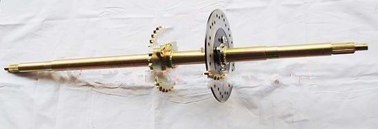 Dirt Racing 41 Rear Axle Kit with 220mm Brake Disc and 32t Sprocket 150cc Go Kart