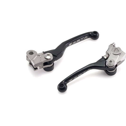 Zeta Pivot brake/clutch lever set DRZ400 S/SM black  