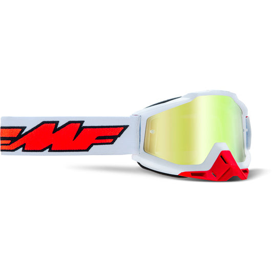 FMF Motocross Goggles Powerbomb White  